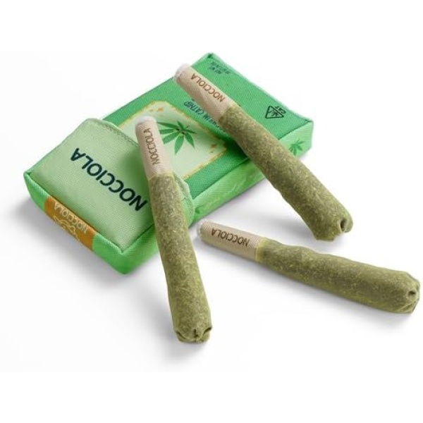 Nocciola 3 Pack Catnip Toys for Cats, Funny Cat Toys Filled with 100% Pure