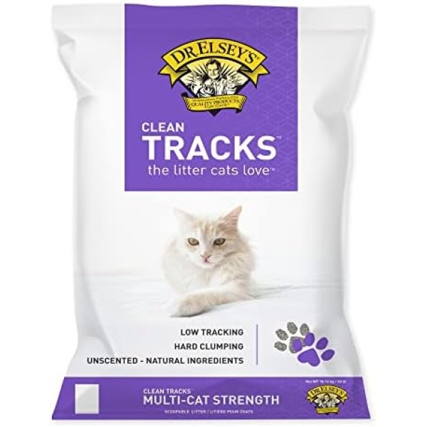 Dr. Elsey's® Clean Tracks Clumping Clay Cat Litter 40 lb. Bag