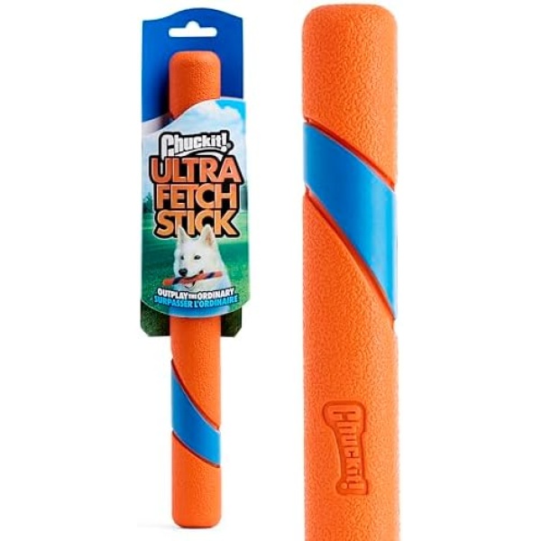 Chuckit! Interactive Dog Toy Ultra Fetch Stick - 12 Inch Outdoor Dog Toy