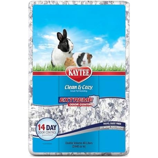 Kaytee Clean & Cozy Extreme Odor Control Bedding, Made for Small Animals