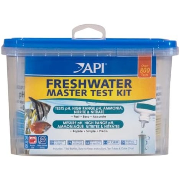 API FRESHWATER MASTER TEST KIT 800-Test Freshwater Aquarium Water Master Test