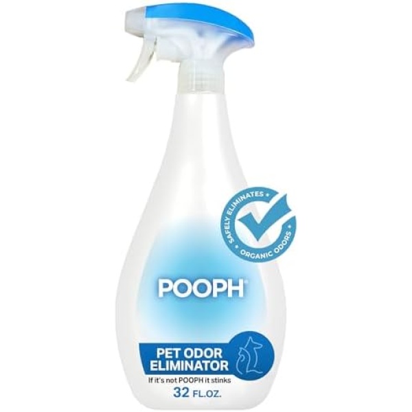POOPH® Pet Odor Eliminator Spray - Patented NO Fragrance NO Harsh Chemicals