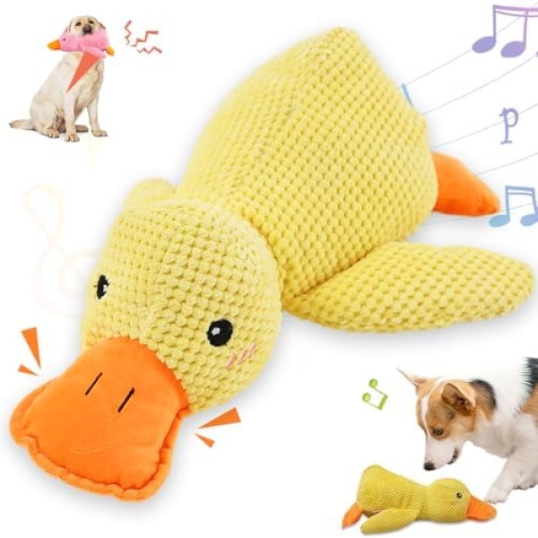 2025 Upgraded Dog Toys for Aggressive Chewers, New Duck Dog Toys