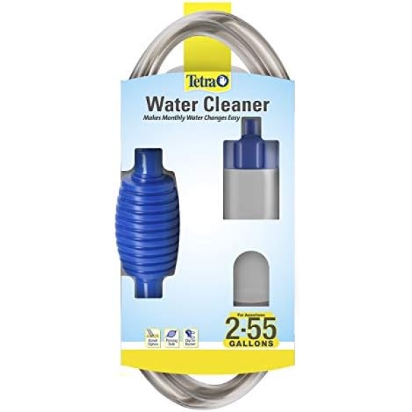 Tetra Water Cleaner Gravel Siphon for Aquariums, Easily Clean Freshwater