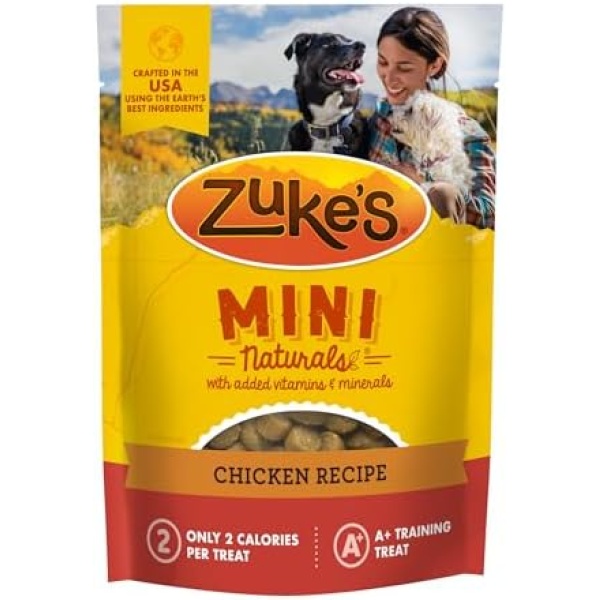 Zuke’s Mini Naturals Dog Training Treats for Dogs, Pet Treats Made