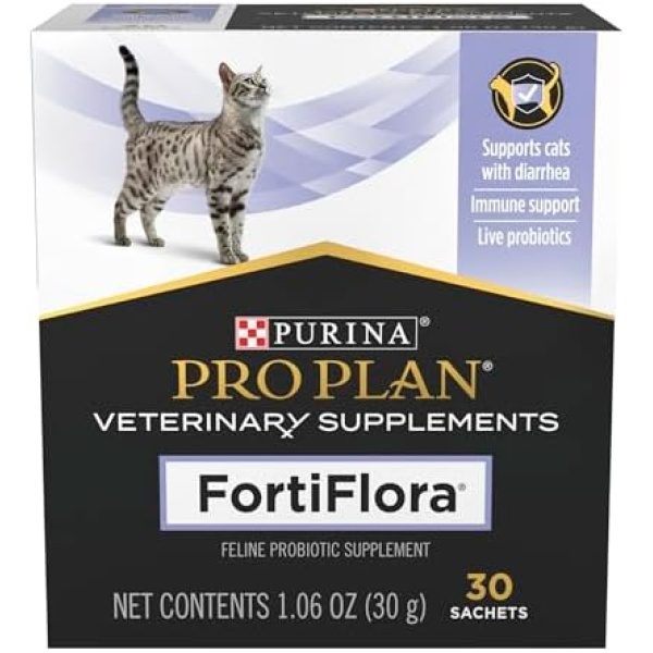 Purina Pro Plan Veterinary Supplements FortiFlora Cat Probiotic Supplement