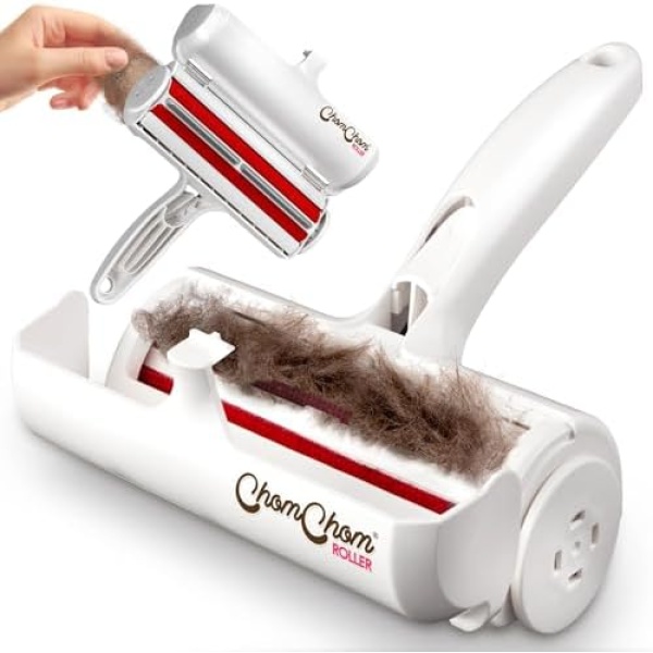 Chom Chom Roller Pet Hair Remover and Reusable Lint Roller - ChomChom Cat