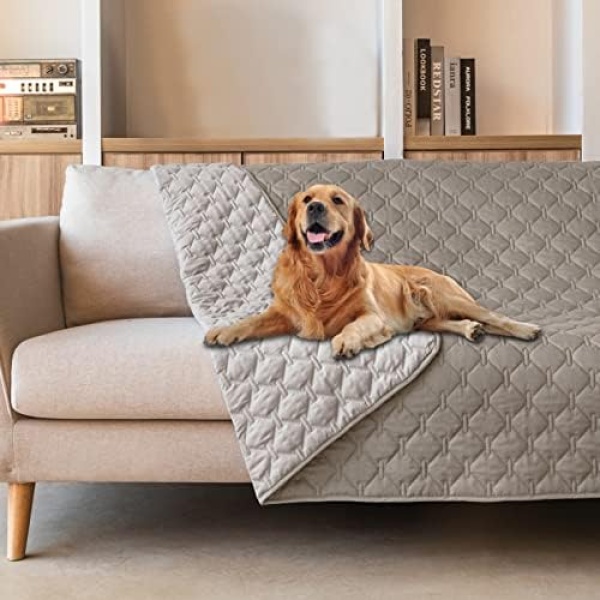 gogobunny 100% Double Sided Waterproof Dog Blanket Soft Pet Bed Cover Reversible