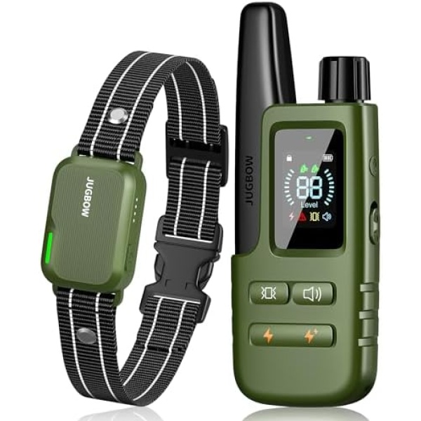 Jugbow Dog Shock Collar - 4200FT Dog Training Collar with Remote Innovative IPX7