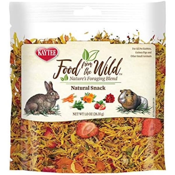 Kaytee Food from The Wild Natural Snack for Pet Rabbits, Guinea Pigs And Other