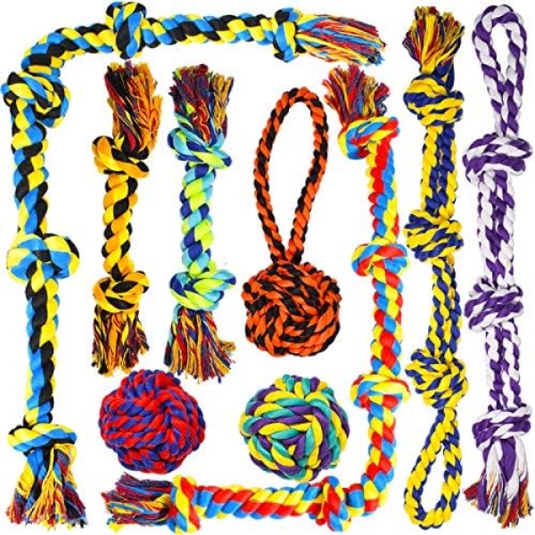 SHARLOVY Large Tough Chew Toys for Aggressive Chewers Large Breed